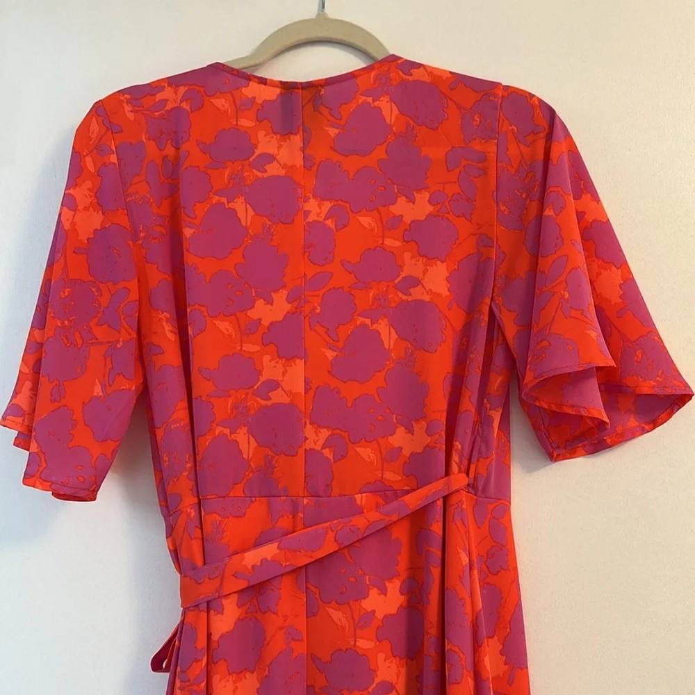 Nordstrom Bobeau Orna midi wrap dress - Picture 13 of 14